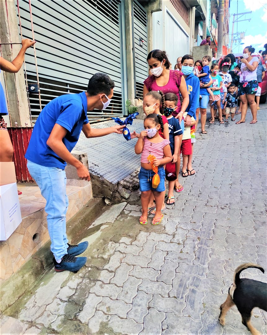 ONG Sementes do Amanhã - Páscoa 2021 - Taboão 6